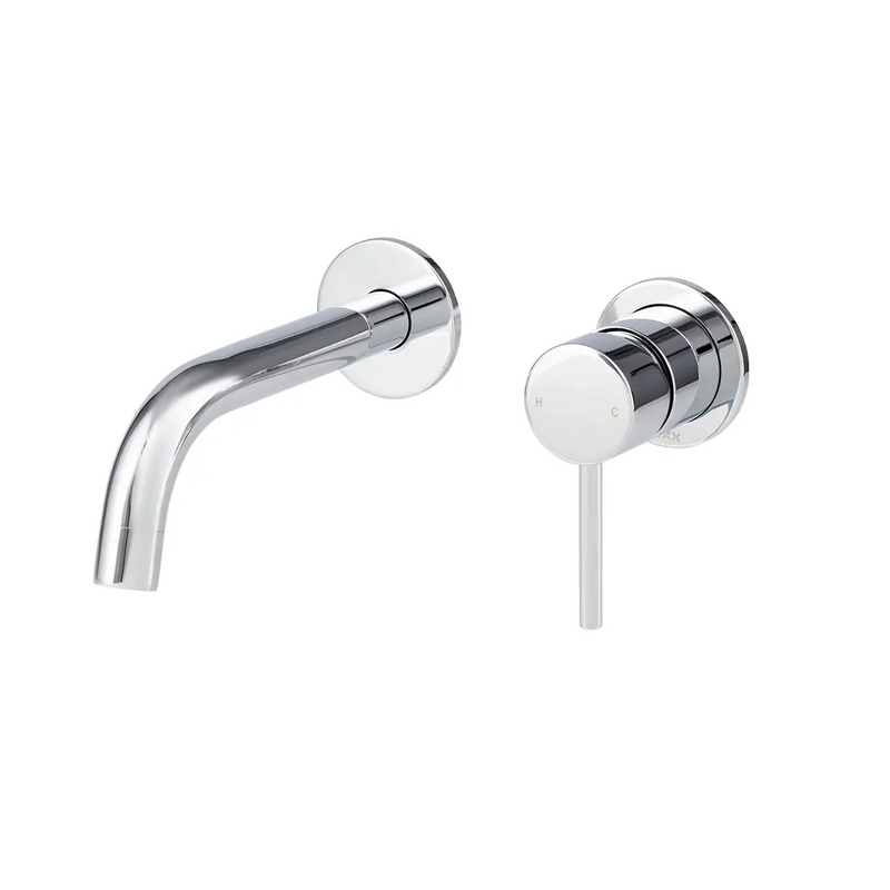 Mixx Anise Dual Basin Wall Mixer Chrome - Includes Body