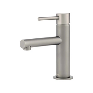 Mixx Anise Eco Basin Mixer Straight - Gun Metal - 11SL999GL
