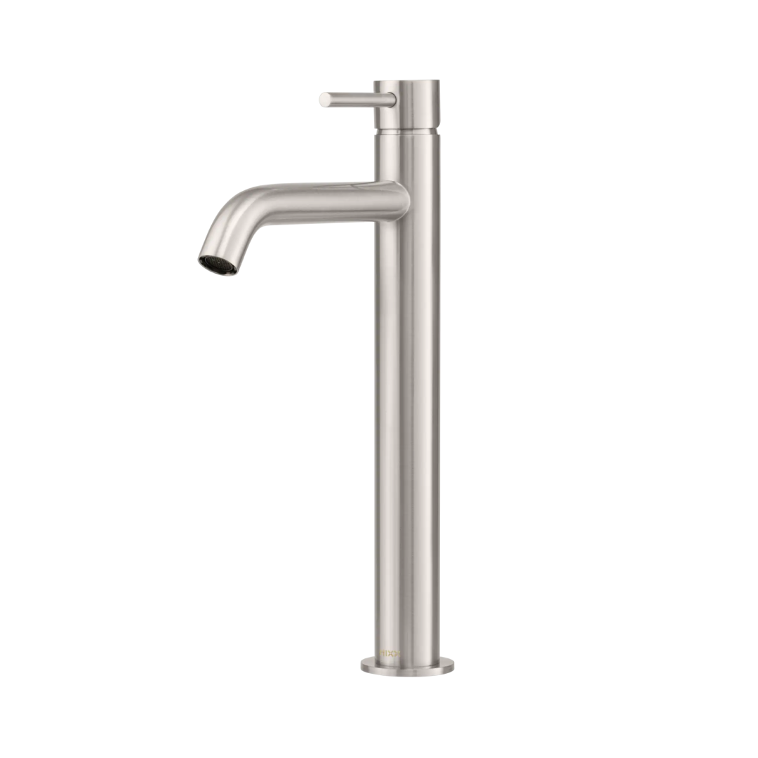 Mixx Anise Eco Tower Vessel Mixer Curved - Brushed Nickel - 11SL993BL