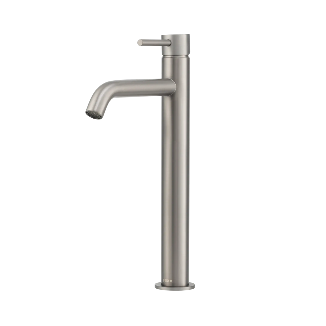 Mixx Anise Eco Tower Vessel Mixer Curved - Gun Metal - 11SL993GL