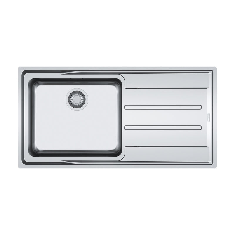 Franke Aton Single Bowl Flushmount Sink - Right Hand Drainer