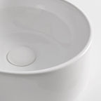 Studio Bagno Apartment 35 Round Above Counter Basin - Gloss White - APT35