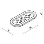 Argent Evoke Soap Dish - Chrome - AR2500-15