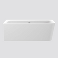 Villeroy & Boch Architectura 1650 CastStone Back to Wall Freestanding Bath - Left Hand Corner - UBC165ARC2VLH01