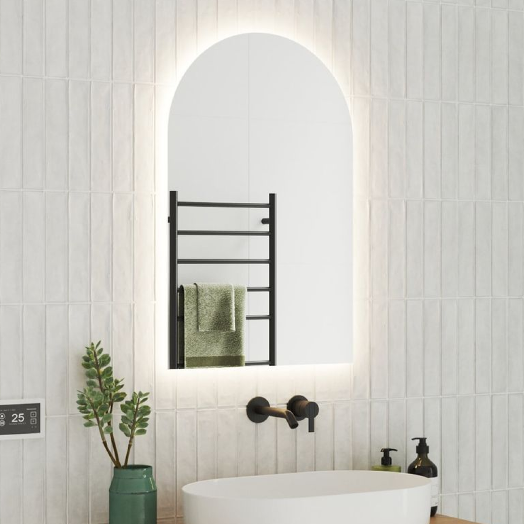 Thermogroup Ablaze 500 Arch Shape Premium Backlit Mirror - AS500C