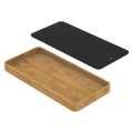 Abey Boutique Fibre Rock & Bamboo Tray Set - ASA06Q