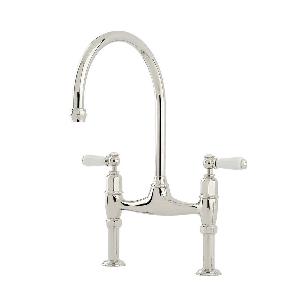 Shaws by Perrin & Rowe Pendleton Kitchen Tap -  Nickel LF AUSH.4193NIWPC/H1-3