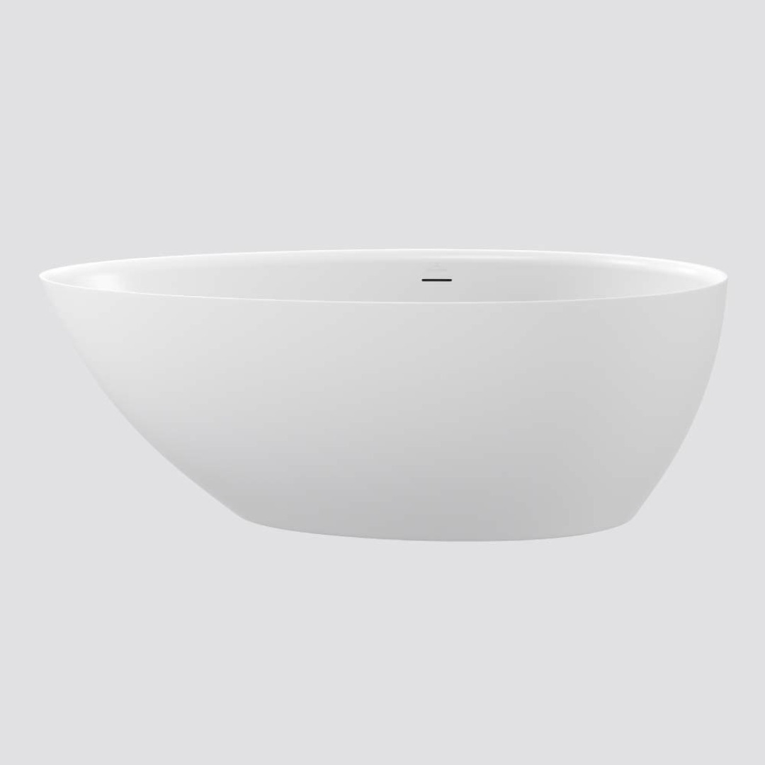 Villeroy & Boch Avento 1700 CastStone Freestanding Bath - White - UBC170AVE2V01
