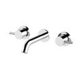 Arcisan Axus Pin Wall Basin Tap Set 150mm Spout - Chrome - AX01821