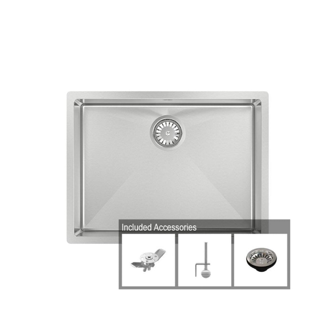 Abey Alfresco Large Bowl 540 Sink - 316 Marine Grade Stainless Steel - FRA540