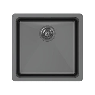 Abey L120 Black Pearl Kitchen Sink - Overflow - LT120BP