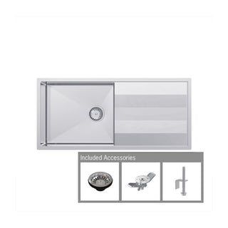 Abey Lugano Single Bowl Undermount Sink - ST460SU