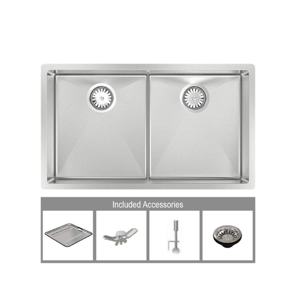 Abey Piazza CR340D Double Bowl Sink