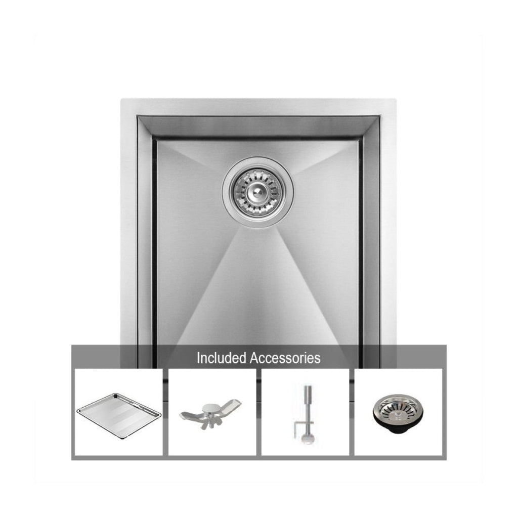 Abey Piazza CR340 Inset or Undermount Sink