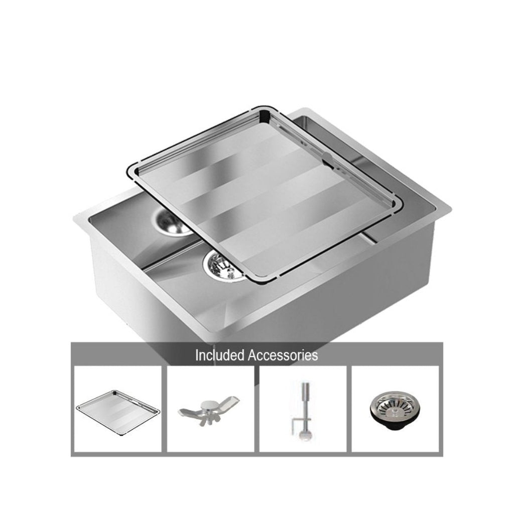 Abey Piazza CR540 Inset or Undermount Sink