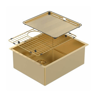 Abey Piazza Single Bowl Eureka Gold - CR500G