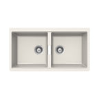 Abey SCHOCK Horizont Undermount Double Bowl Sink - Polaris - N200UW