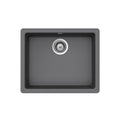 Abey SCHOCK Quadro Large Topmount-Undermount Single Bowl Sink - Croma - QN-100CR