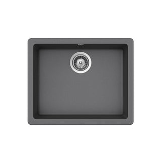 Abey SCHOCK Quadro Large Topmount-Undermount Single Bowl Sink - Croma - QN-100CR