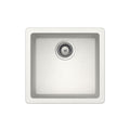 Abey SCHOCK Quadro Topmount-Undermount Single Bowl Sink - Alpina - QN-100SW