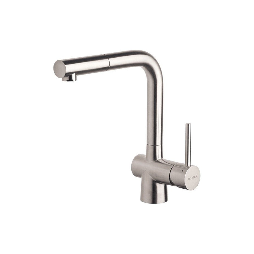 Abey Schock Alfresco 316 Marine Grade Laios Pullout Sink Mixer - Stainless Steel - 517120