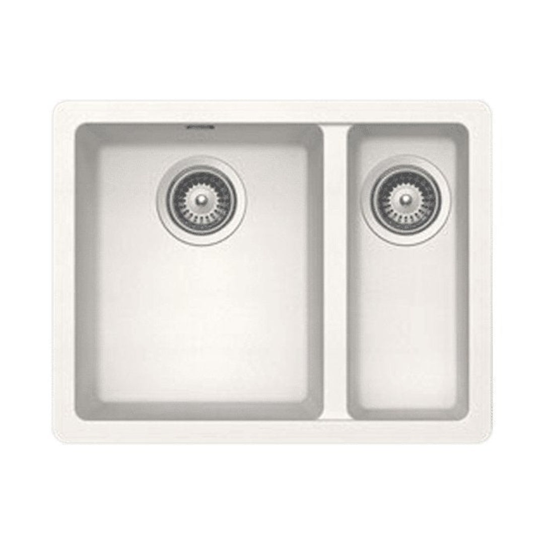 Abey Schock Soho Inset/Undermount 1 & 1/3 Sink - Polaris N150W