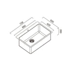 Abey The Latrobe LT70B Laundry Sink With Overflow