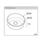 Abey The Yarra 6 Single Bowl Bar Sink - PR6