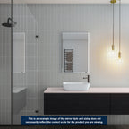 Thermogroup Montana Rectangle 25mm Bevel Edge Mirror - 1200x800mm Glue-to-Wall - MS1280GT