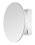 Thermogroup Round Shaving Mirror Cabinet 400x400x150mm with 600mmø Mirror Door - ASCR