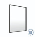 Thermogroup Contractor 750x900mm Mirror with Matt Black Frame with Demister - BMS759BFD