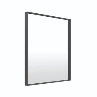 Thermogroup Contractor 750x900mm Mirror with Matt Black Frame - BMS759BF