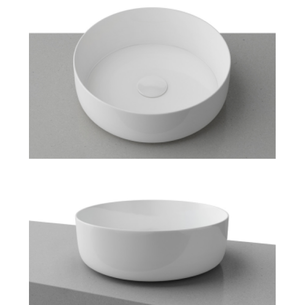 Timberline Santos 750mm Wall Hung Vanity - Storm Cloud SilkSurface Top - SANV750CSSAW