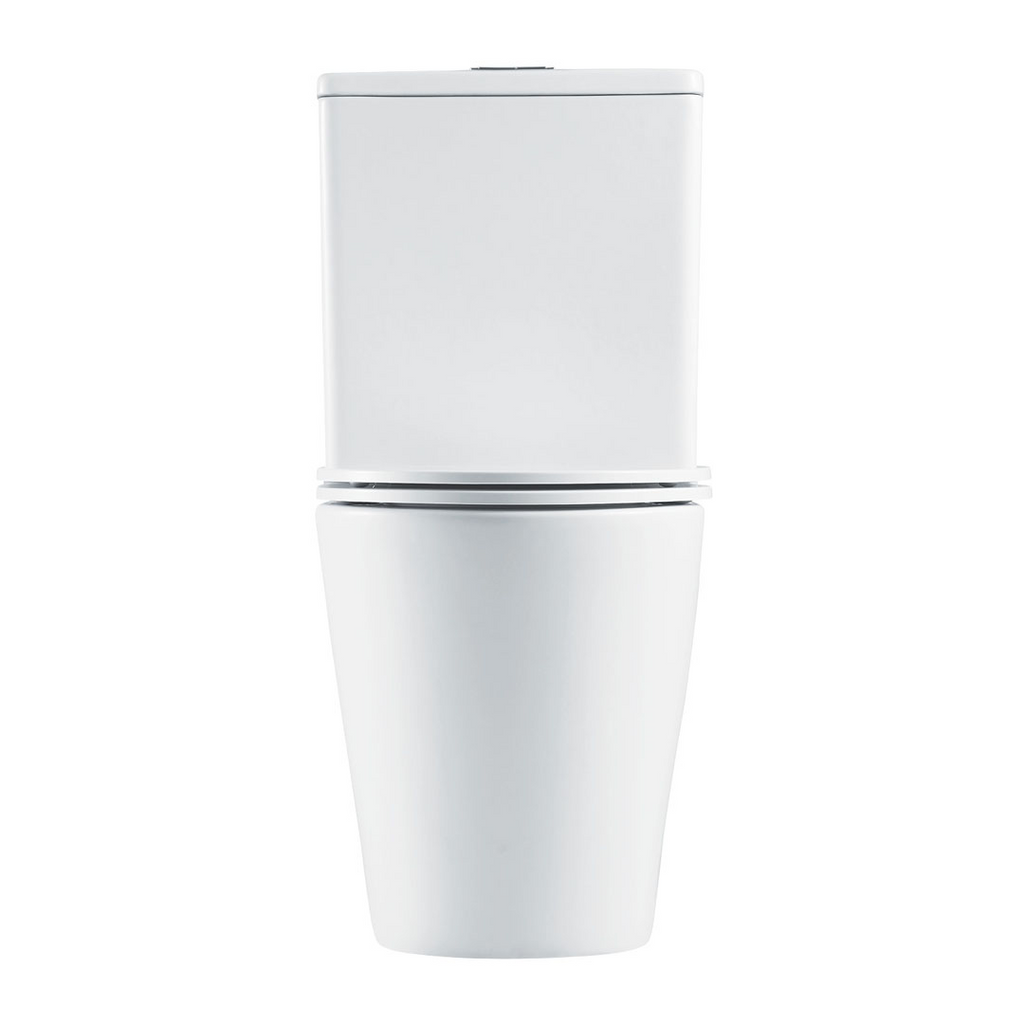 Fienza Aluca BTW Toilet Suite Slim Seat Back Inlet S-Trap Geberit Cistern - K314GEA-2