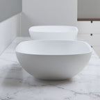 Dadoquartz Amsterdam Above Counter Basin - Matte White - SWMBAS62-M
