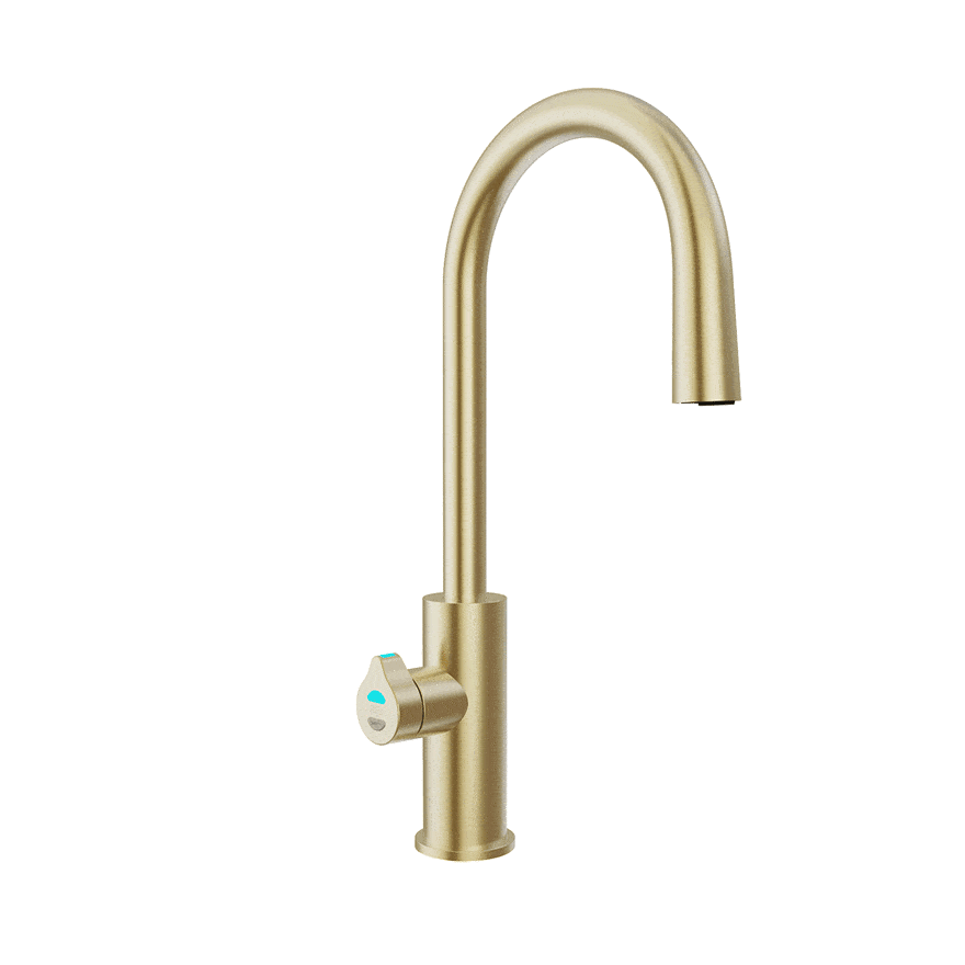 Zip HydroTap G5 Arc Plus Boiling, Chilled & Sparkling - Brushed Brass H5L783Z18AU — 360° view