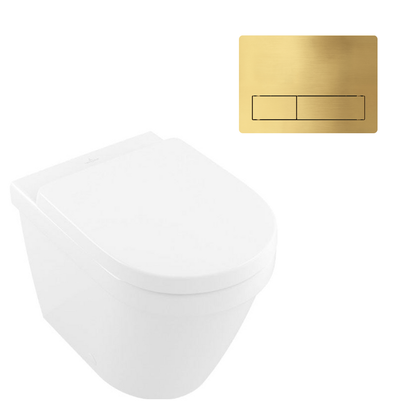 Villeroy & Boch Architectura 2.0 DirectFlush Wall Faced Toilet includes Villeroy & Boch Cistern Package