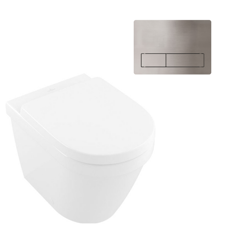 Villeroy & Boch Architectura 2.0 DirectFlush Wall Faced Toilet includes Villeroy & Boch Cistern Package