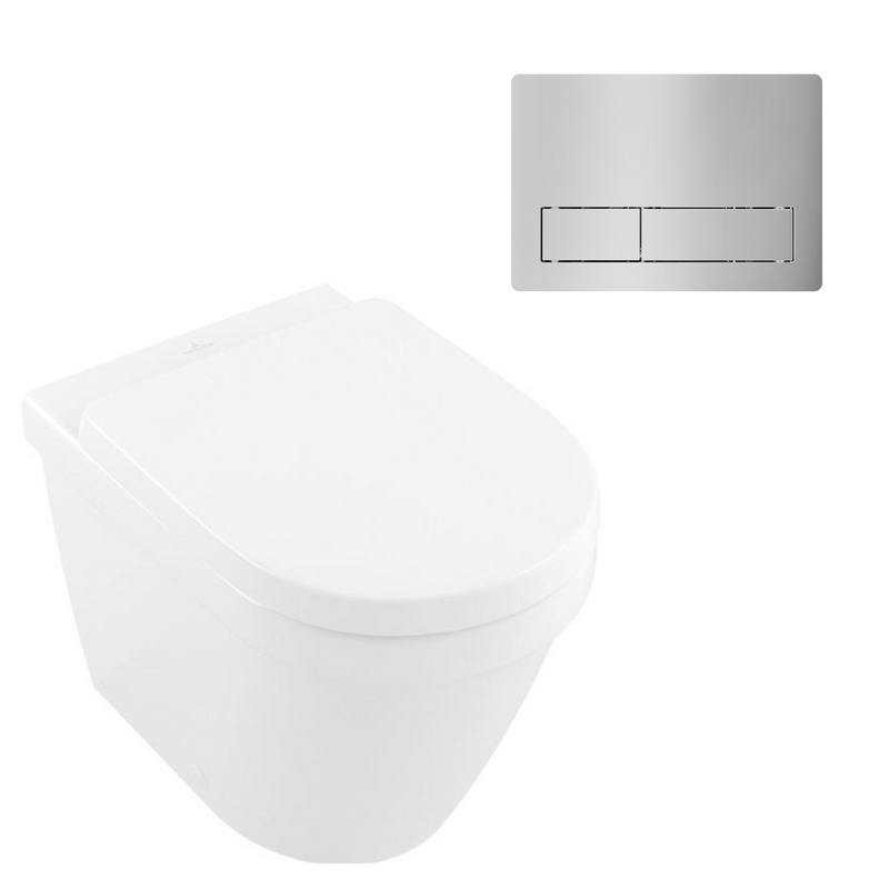 Villeroy & Boch Architectura 2.0 DirectFlush Wall Faced Toilet includes Villeroy & Boch Cistern Package
