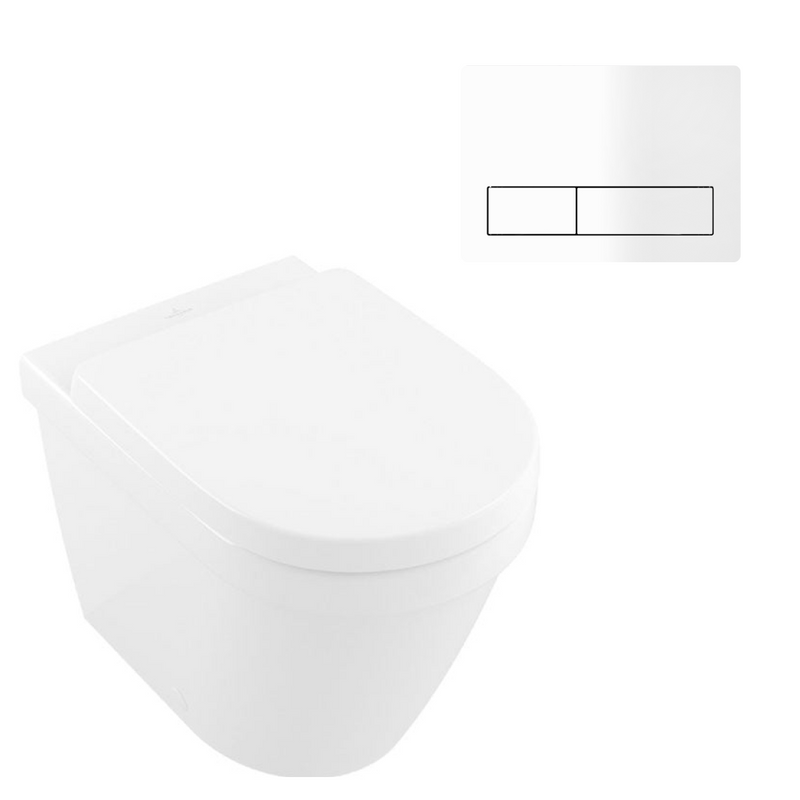 Villeroy & Boch Architectura 2.0 DirectFlush Wall Faced Toilet includes Villeroy & Boch Cistern Package