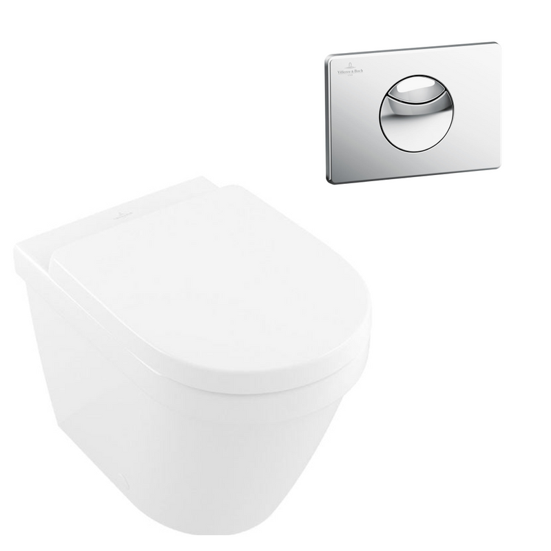 Villeroy & Boch Architectura 2.0 DirectFlush Wall Faced Toilet includes Villeroy & Boch Cistern Package