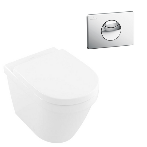 Villeroy & Boch Architectura 2.0 DirectFlush Wall Faced Toilet includes Villeroy & Boch Cistern Package