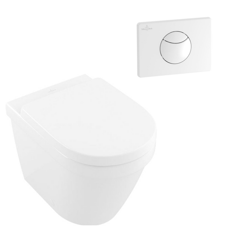 Villeroy & Boch Architectura 2.0 DirectFlush Wall Faced Toilet includes Villeroy & Boch Cistern Package