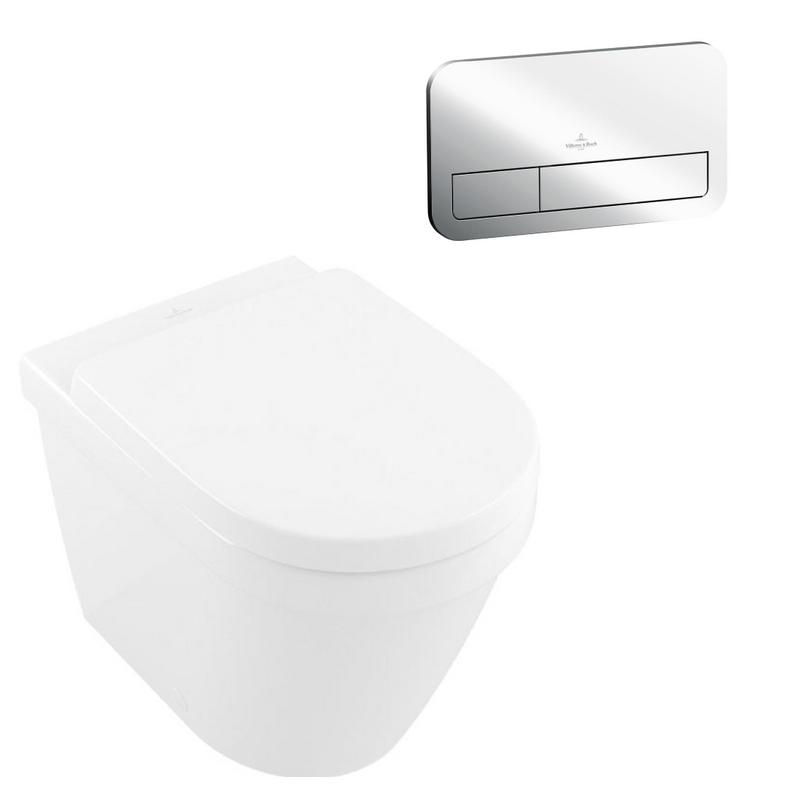 Villeroy & Boch Architectura 2.0 DirectFlush Wall Faced Toilet includes Villeroy & Boch Cistern Package
