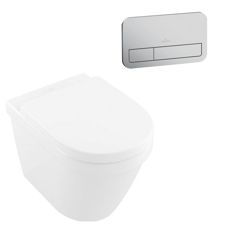 Villeroy & Boch Architectura 2.0 DirectFlush Wall Faced Toilet includes Villeroy & Boch Cistern Package