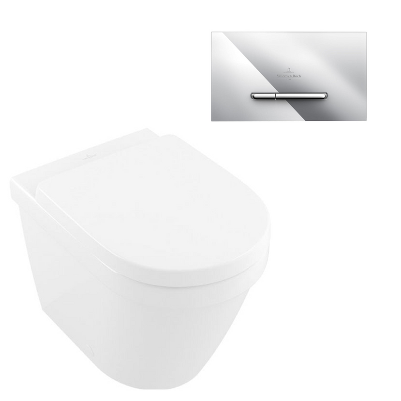 Villeroy & Boch Architectura 2.0 DirectFlush Wall Faced Toilet includes Villeroy & Boch Cistern Package