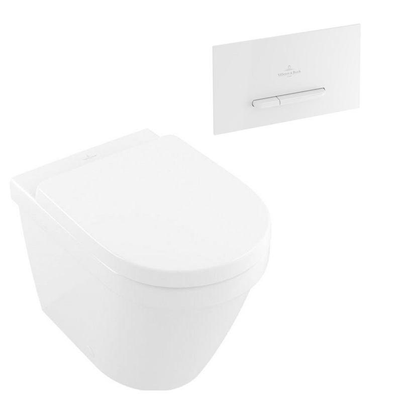 Villeroy & Boch Architectura 2.0 DirectFlush Wall Faced Toilet includes Villeroy & Boch Cistern Package