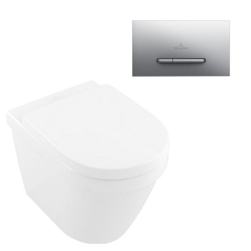 Villeroy & Boch Architectura 2.0 DirectFlush Wall Faced Toilet includes Villeroy & Boch Cistern Package