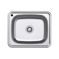 Argent Format 610 Laundry Sink Sidewall Bypass Left Hand - 1 Tap Hole - KS406114LB
