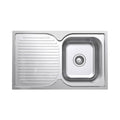 Argent Format 780 Sink Left Hand Drainer - 1 Tap Hole - KS407814L